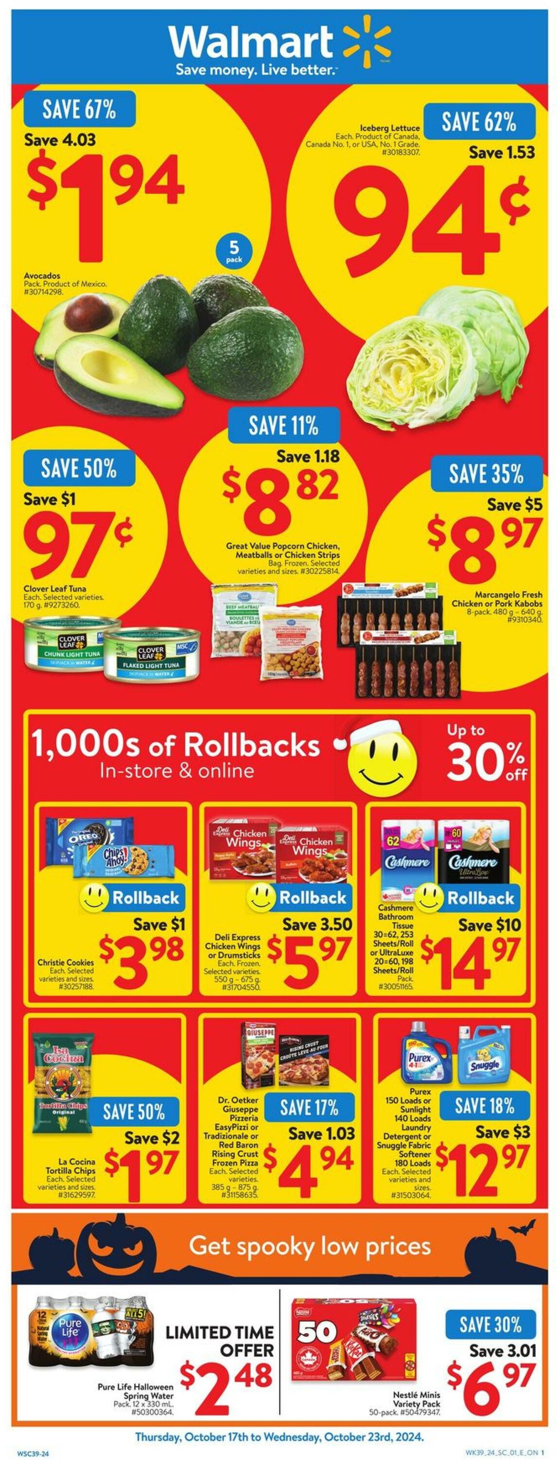 Flyer Walmart 17.10.2024 - 23.10.2024