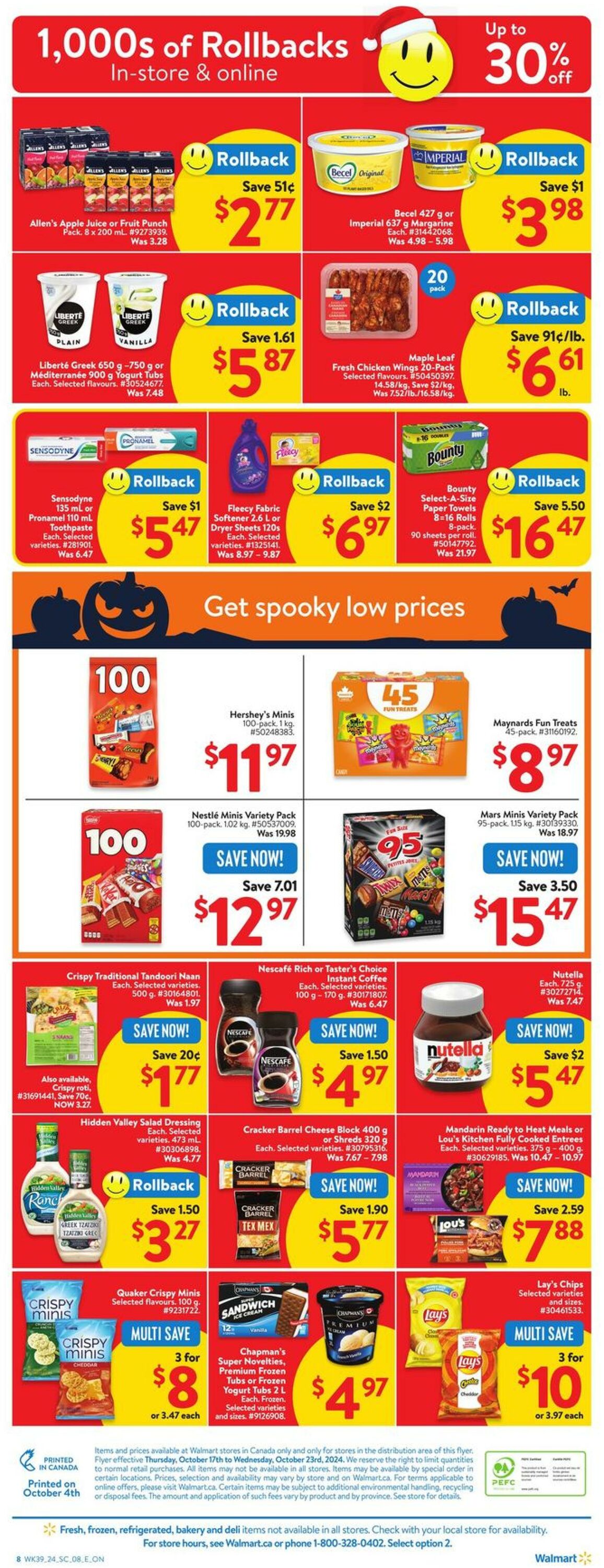 Flyer Walmart 17.10.2024 - 23.10.2024