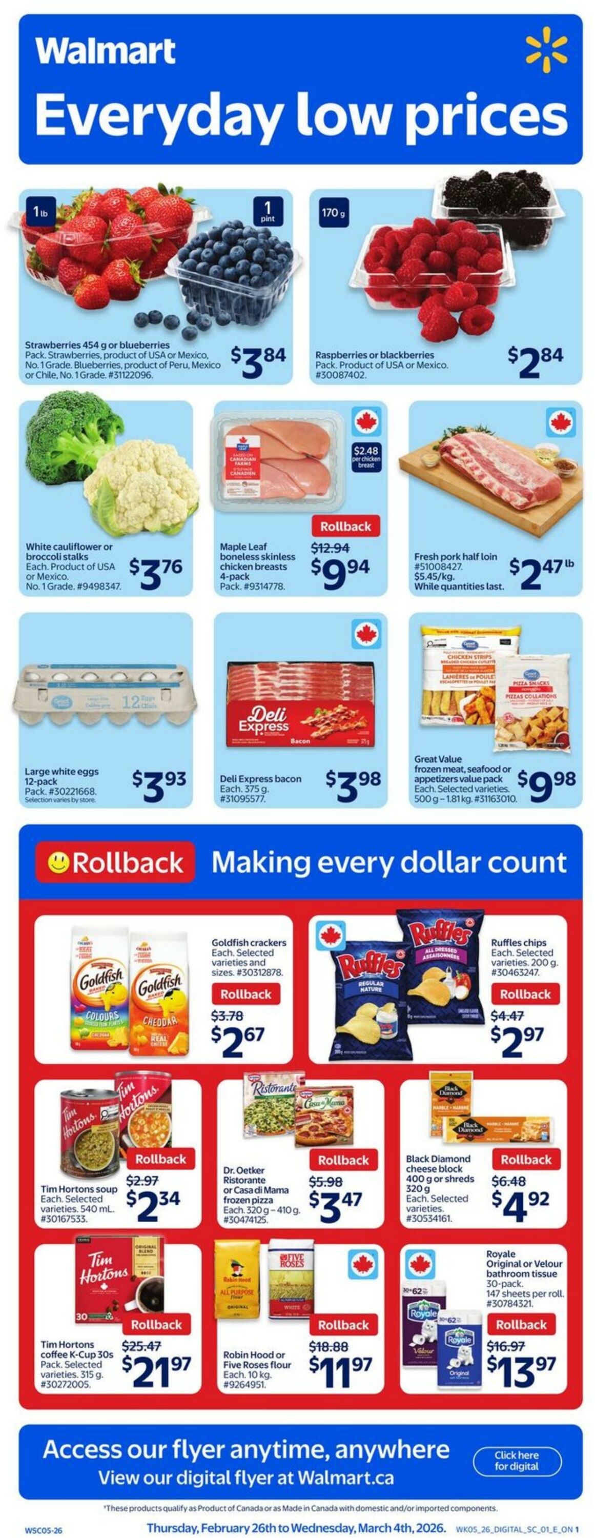 Flyer Walmart 26.02.2026 - 04.03.2026