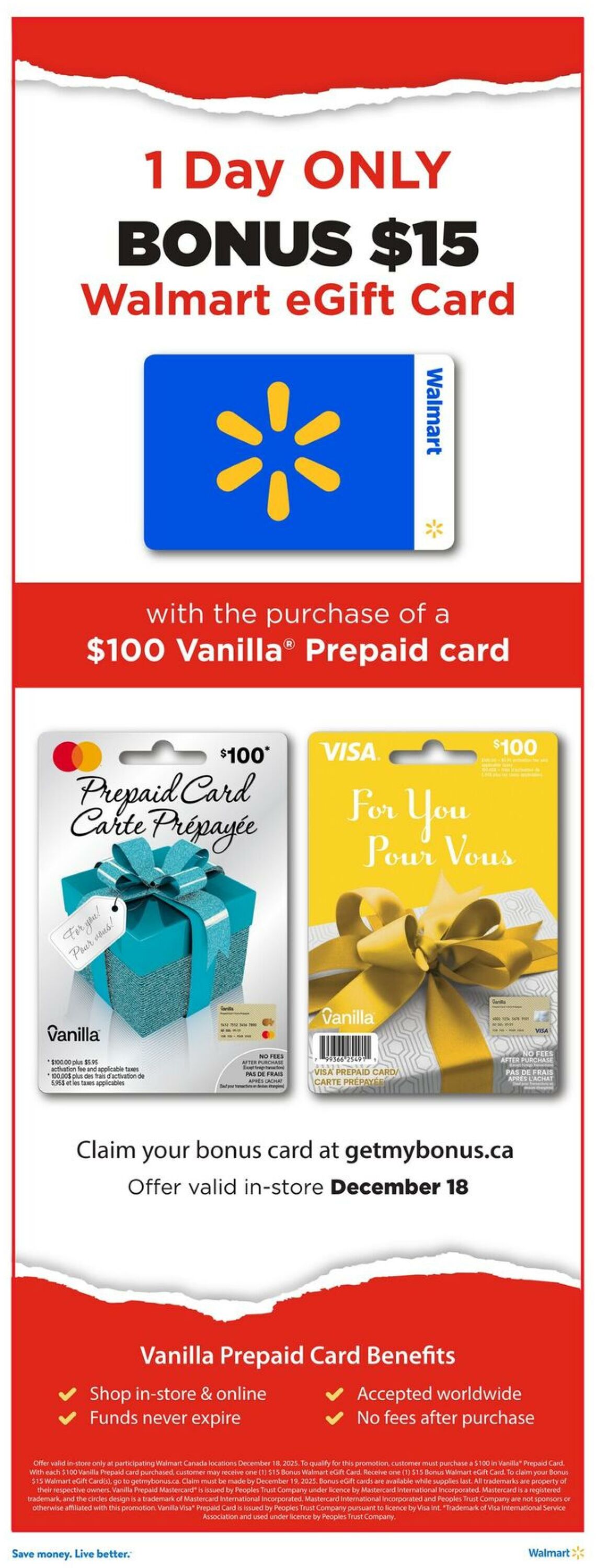 Flyer Walmart 18.12.2025 - 24.12.2025