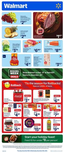 Flyer Walmart 18.12.2025 - 24.12.2025