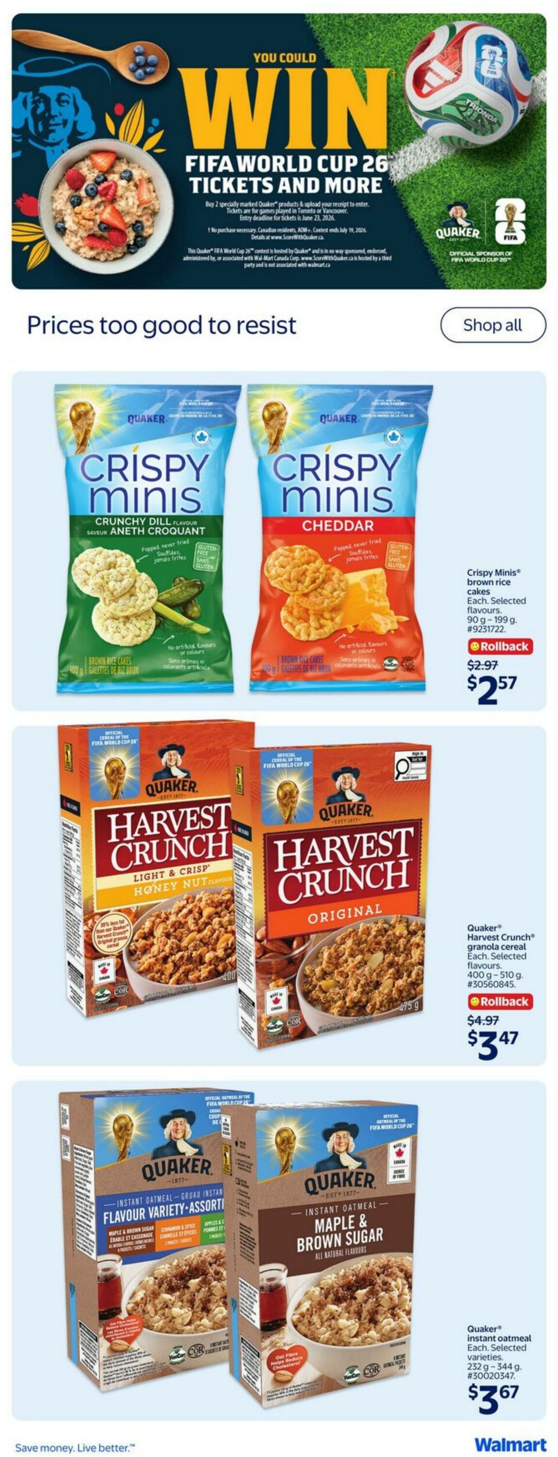 Flyer Walmart 28.05.2026 - 03.06.2026