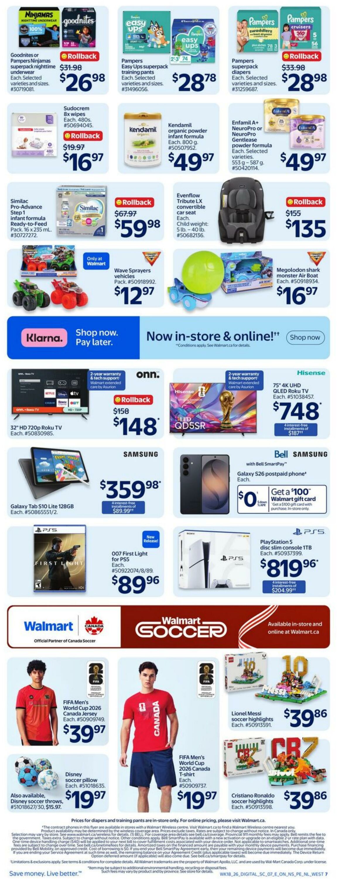 Flyer Walmart 28.05.2026 - 03.06.2026