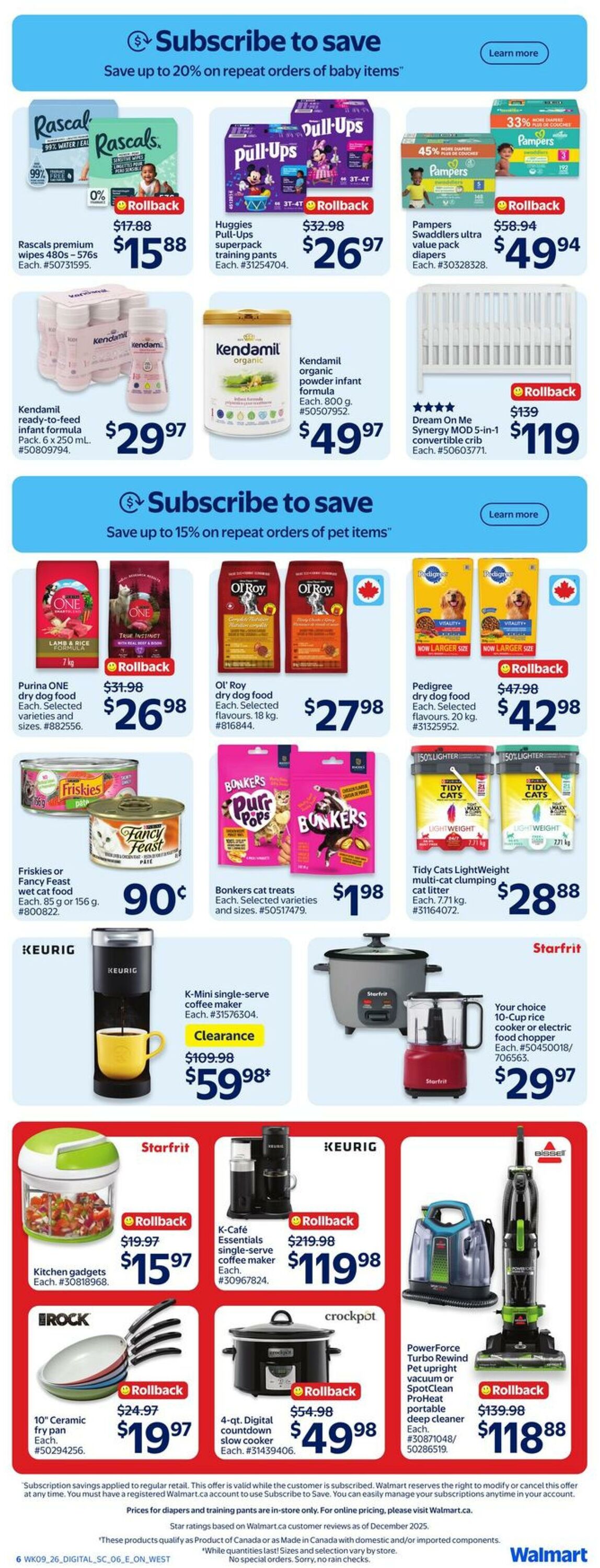 Flyer Walmart 26.03.2026 - 01.04.2026
