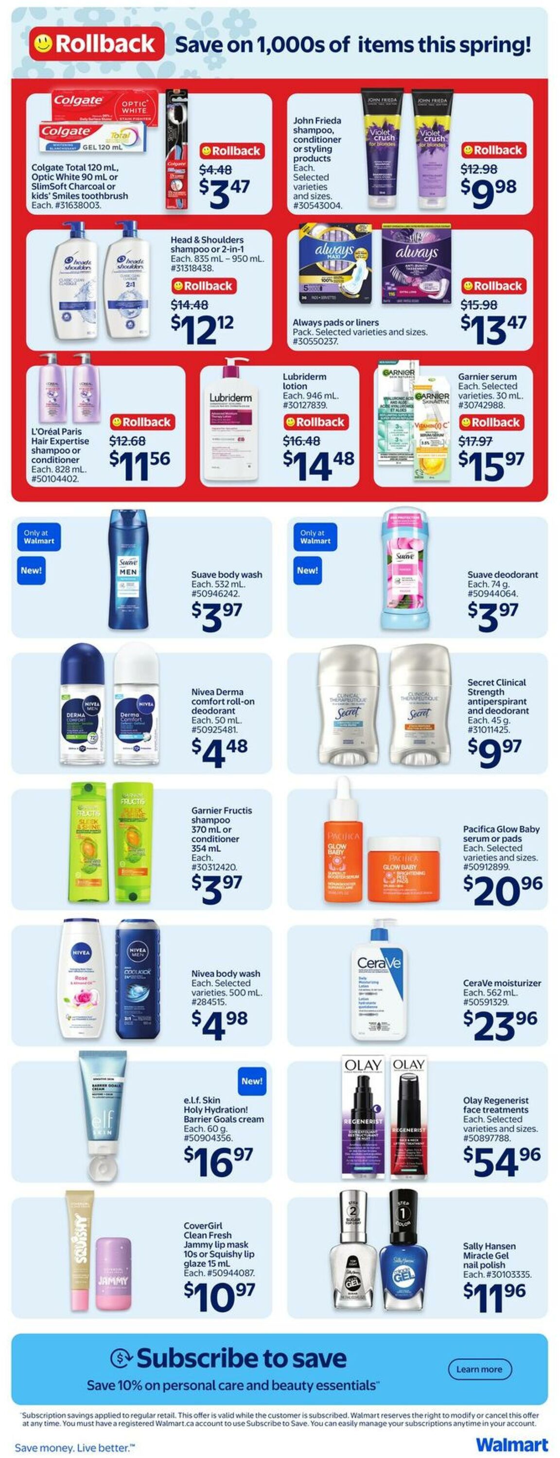 Flyer Walmart 26.03.2026 - 01.04.2026