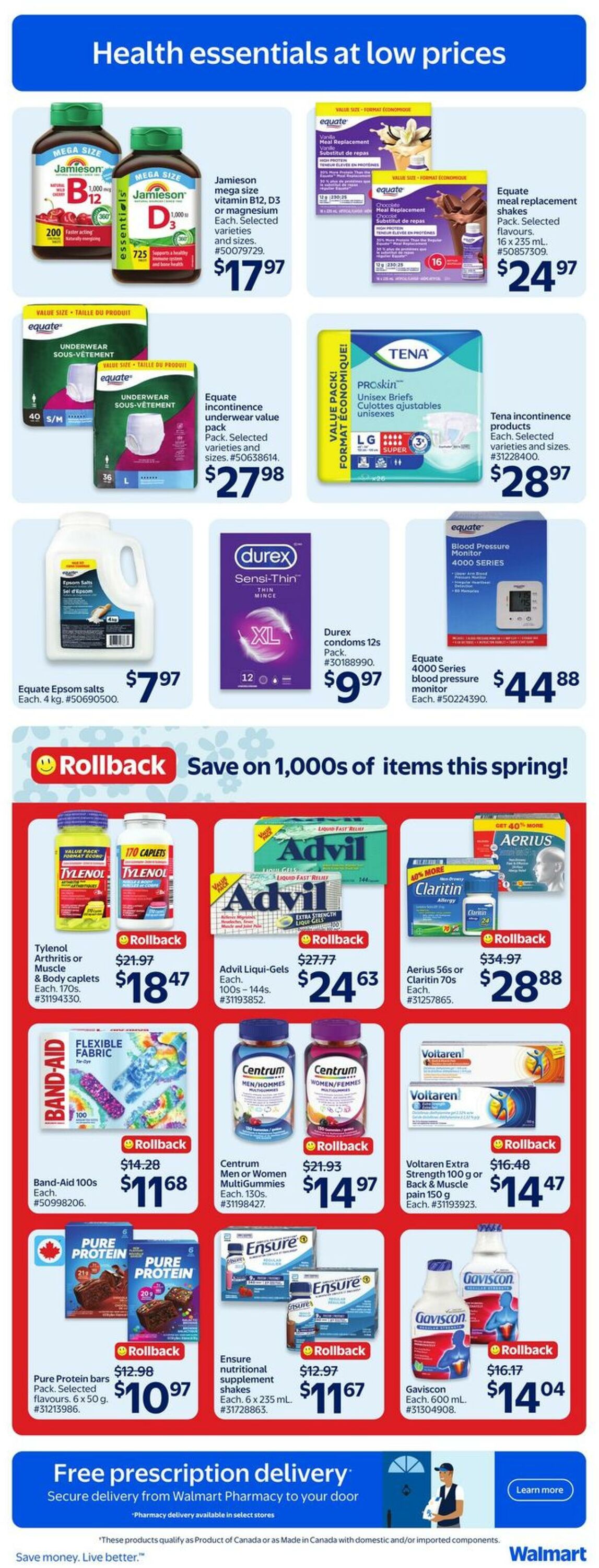 Flyer Walmart 26.03.2026 - 01.04.2026
