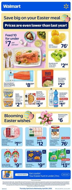 Flyer Walmart 02.04.2026 - 08.04.2026