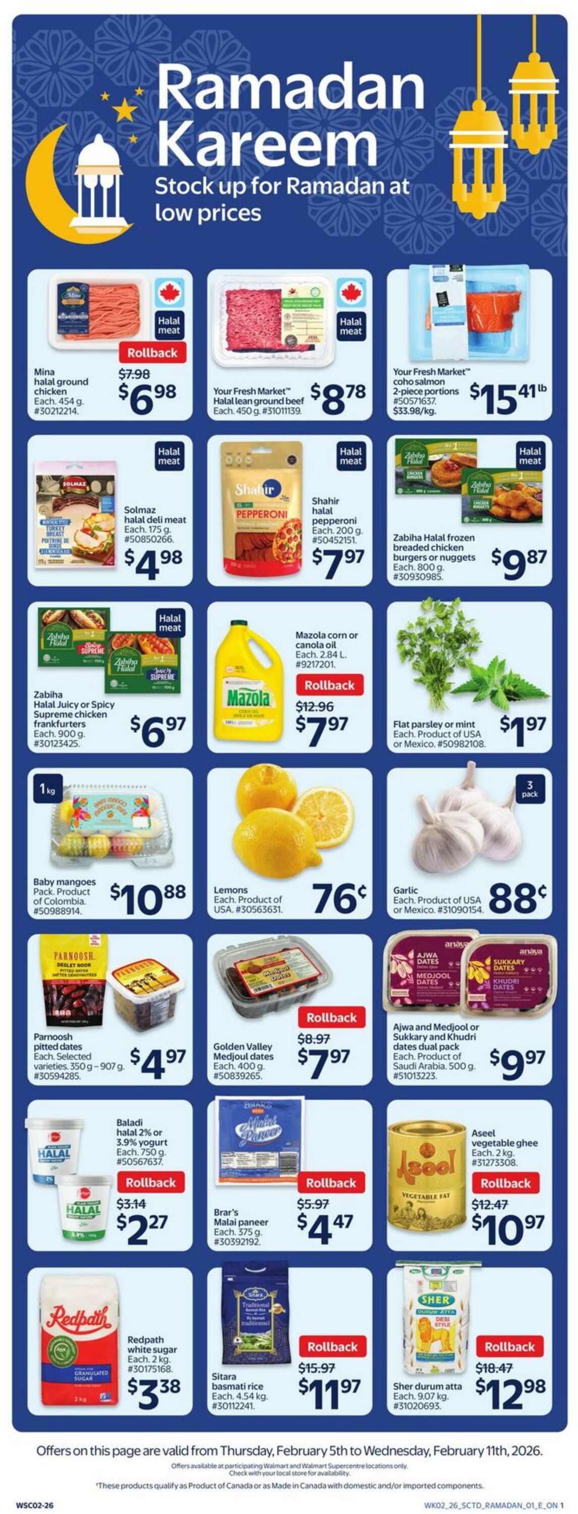 Flyer Walmart 05.02.2026 - 11.02.2026