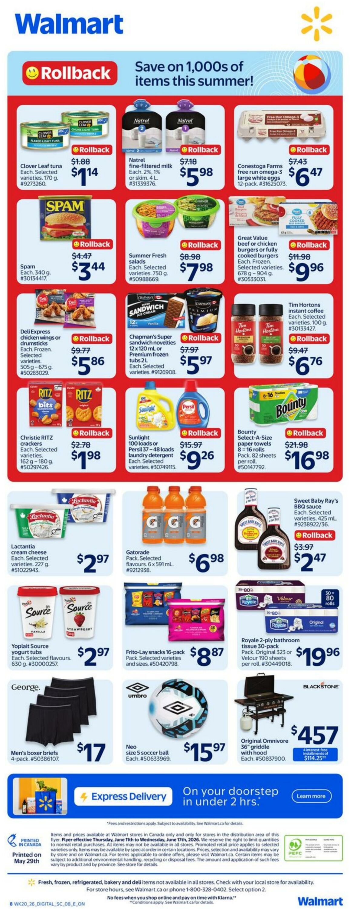 Flyer Walmart 11.06.2026 - 17.06.2026