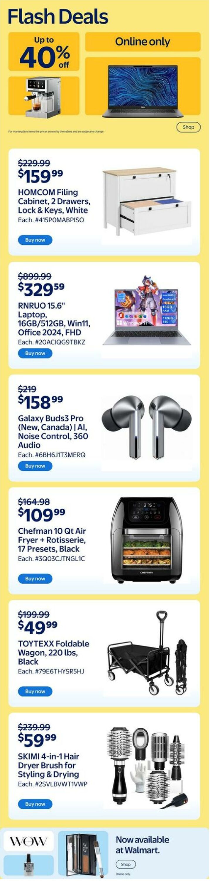 Flyer Walmart 30.10.2025 - 05.11.2025