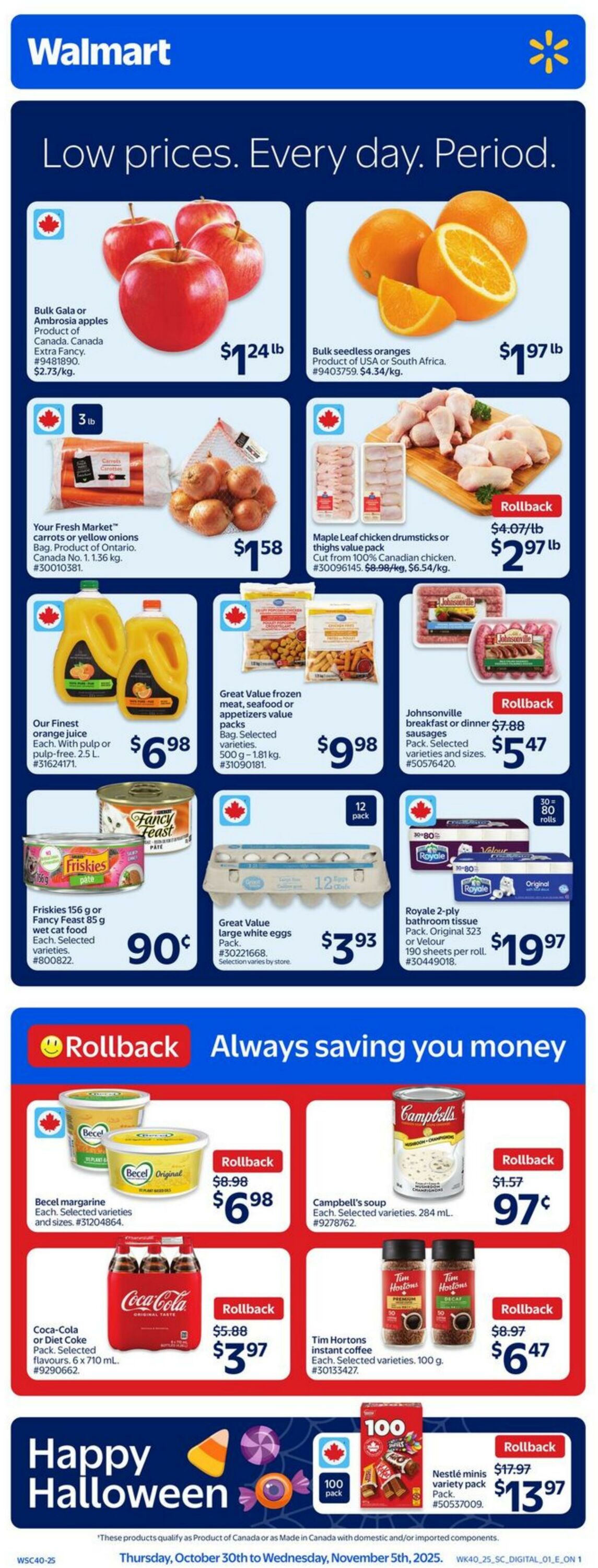 Flyer Walmart 30.10.2025 - 05.11.2025