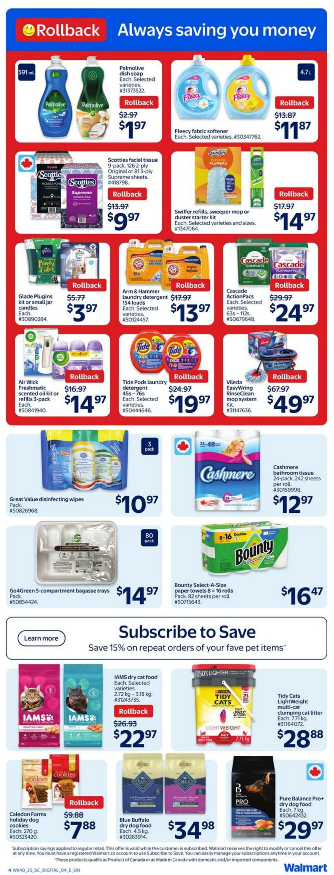 Flyer Walmart 30.10.2025 - 05.11.2025