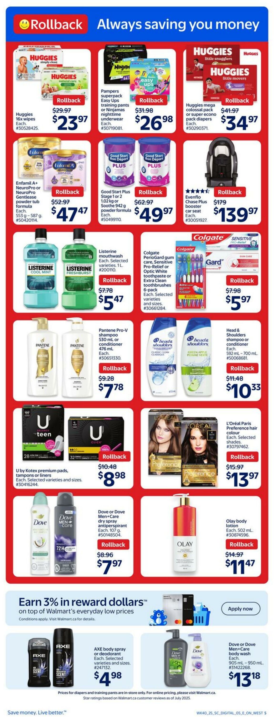 Flyer Walmart 30.10.2025 - 05.11.2025