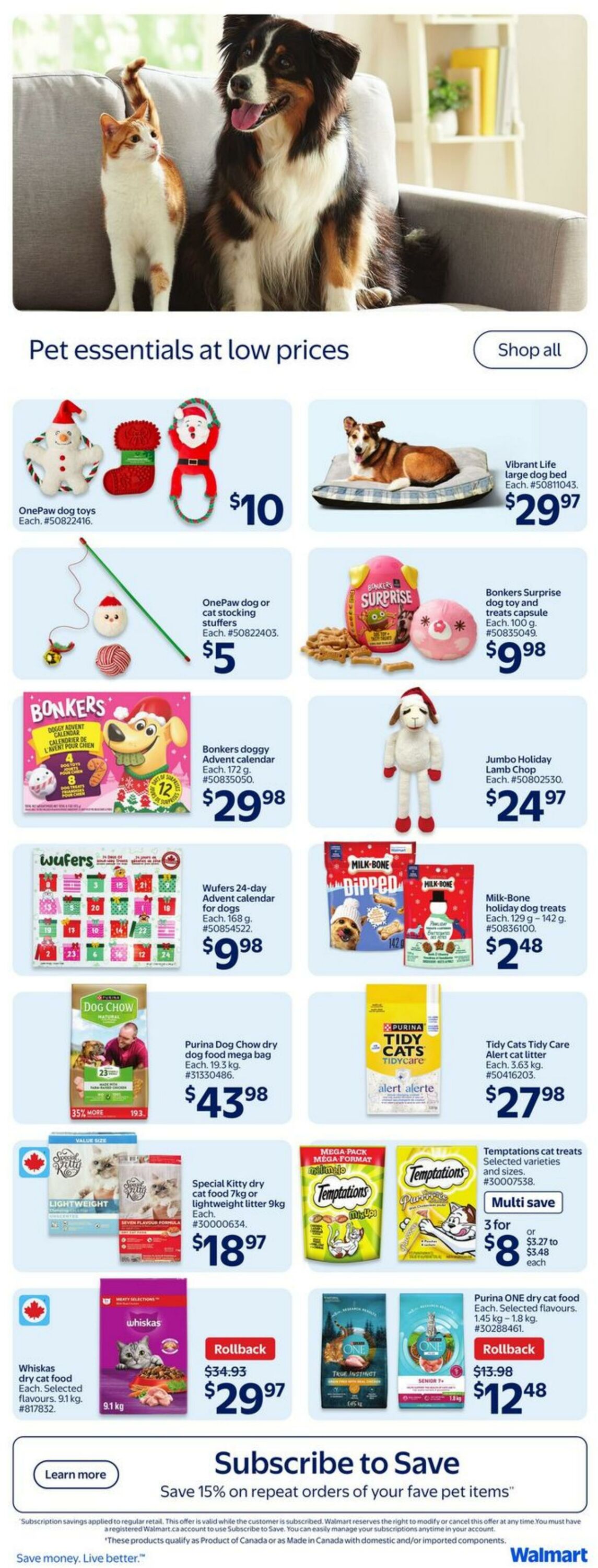 Flyer Walmart 30.10.2025 - 05.11.2025