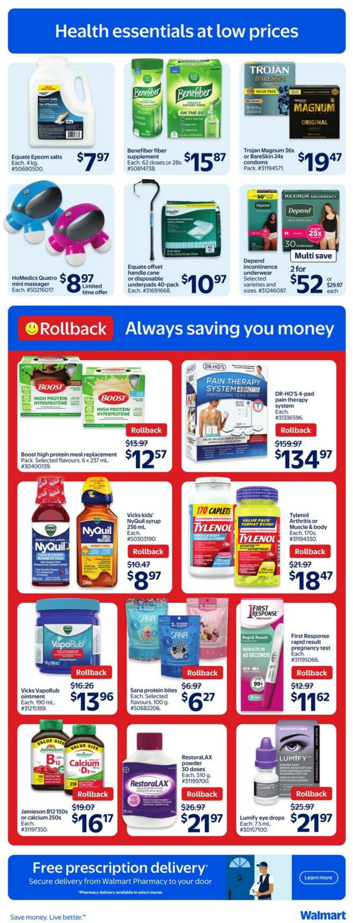 Flyer Walmart 30.10.2025 - 05.11.2025