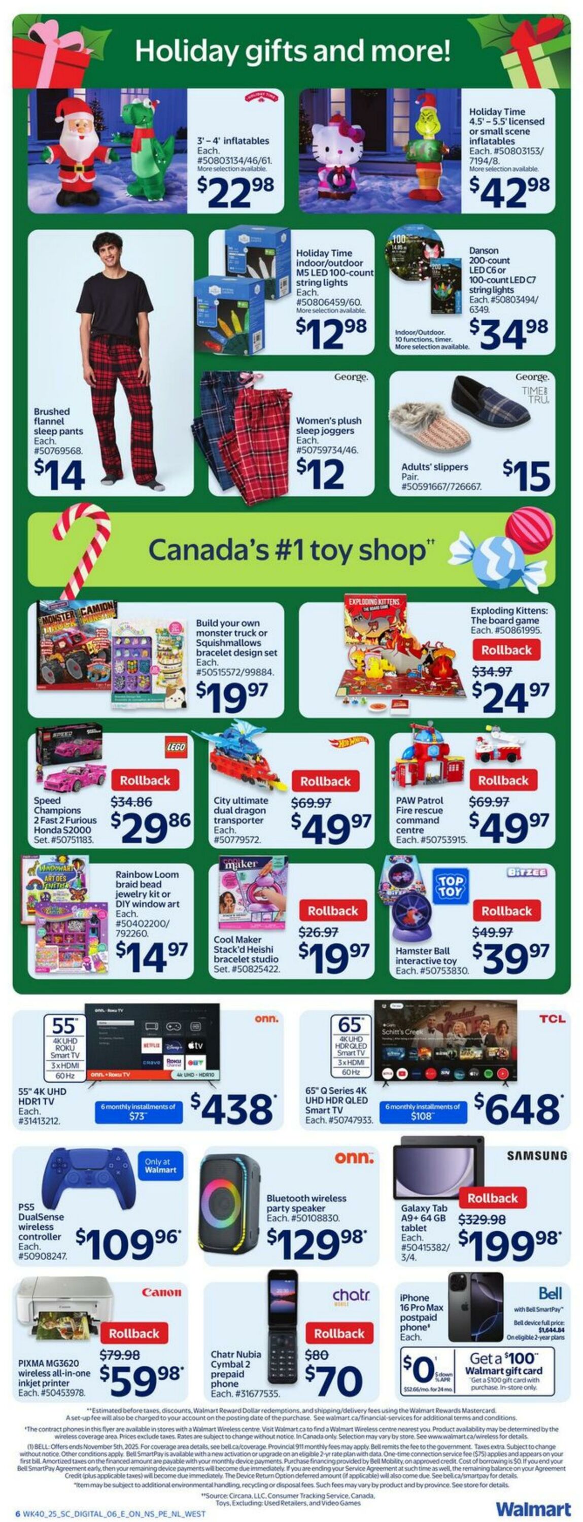 Flyer Walmart 30.10.2025 - 05.11.2025
