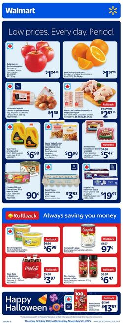 Flyer Walmart 30.10.2025 - 05.11.2025