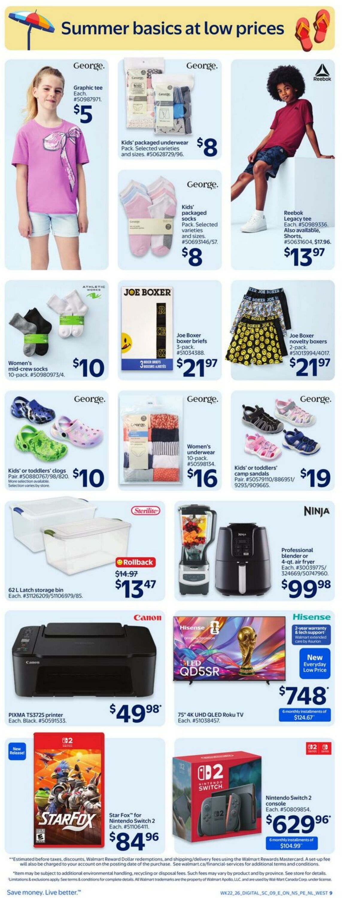 Flyer Walmart 25.06.2026 - 01.07.2026