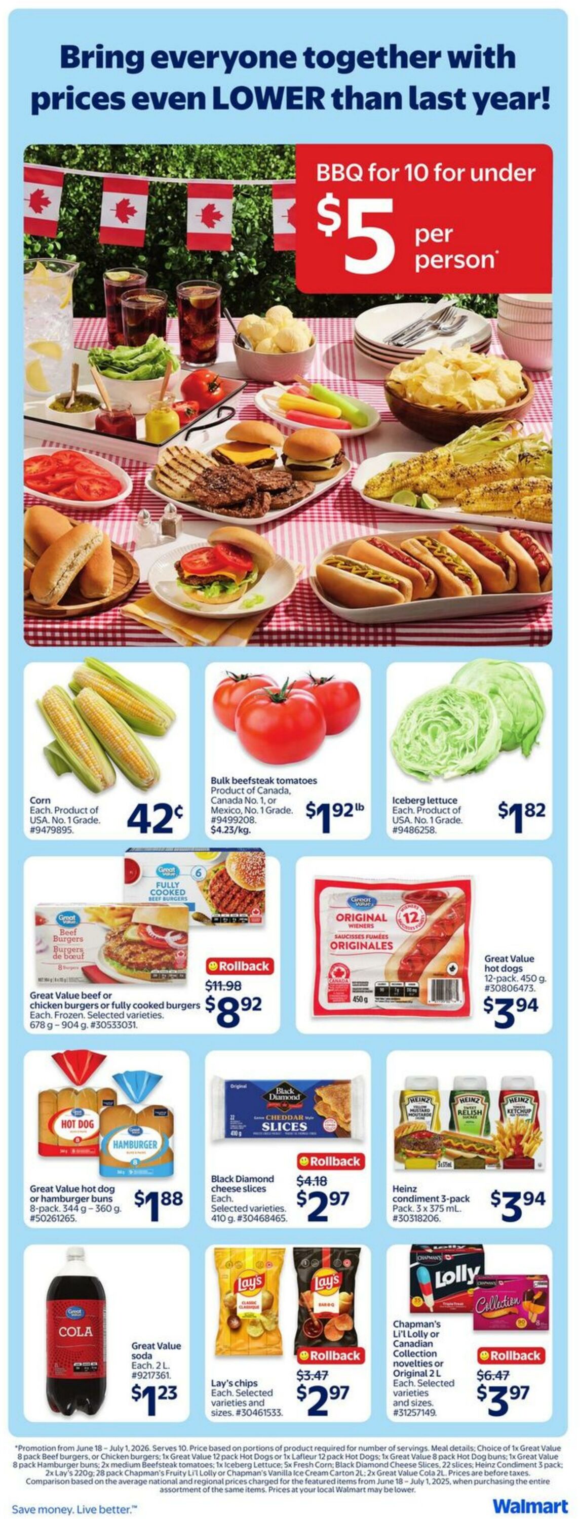 Flyer Walmart 18.06.2026 - 24.06.2026