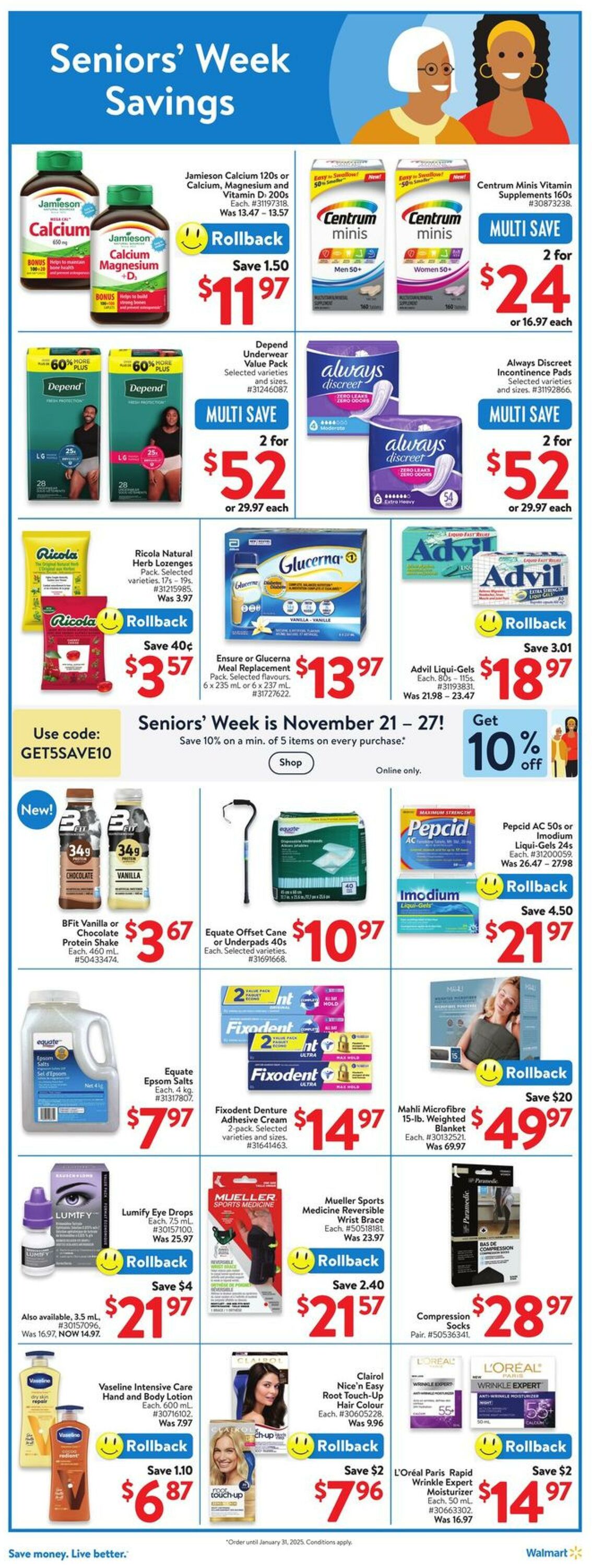 Flyer Walmart 21.11.2024 - 27.11.2024