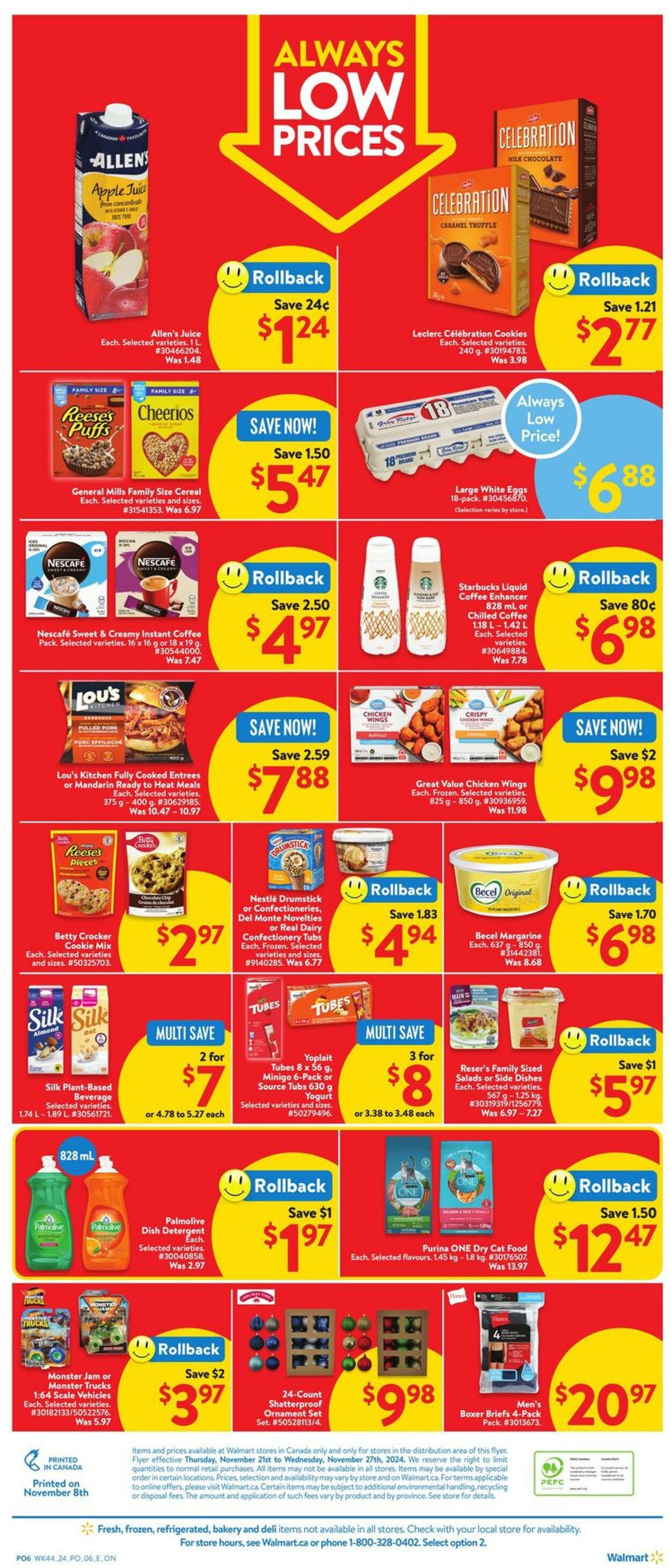 Flyer Walmart 21.11.2024 - 27.11.2024