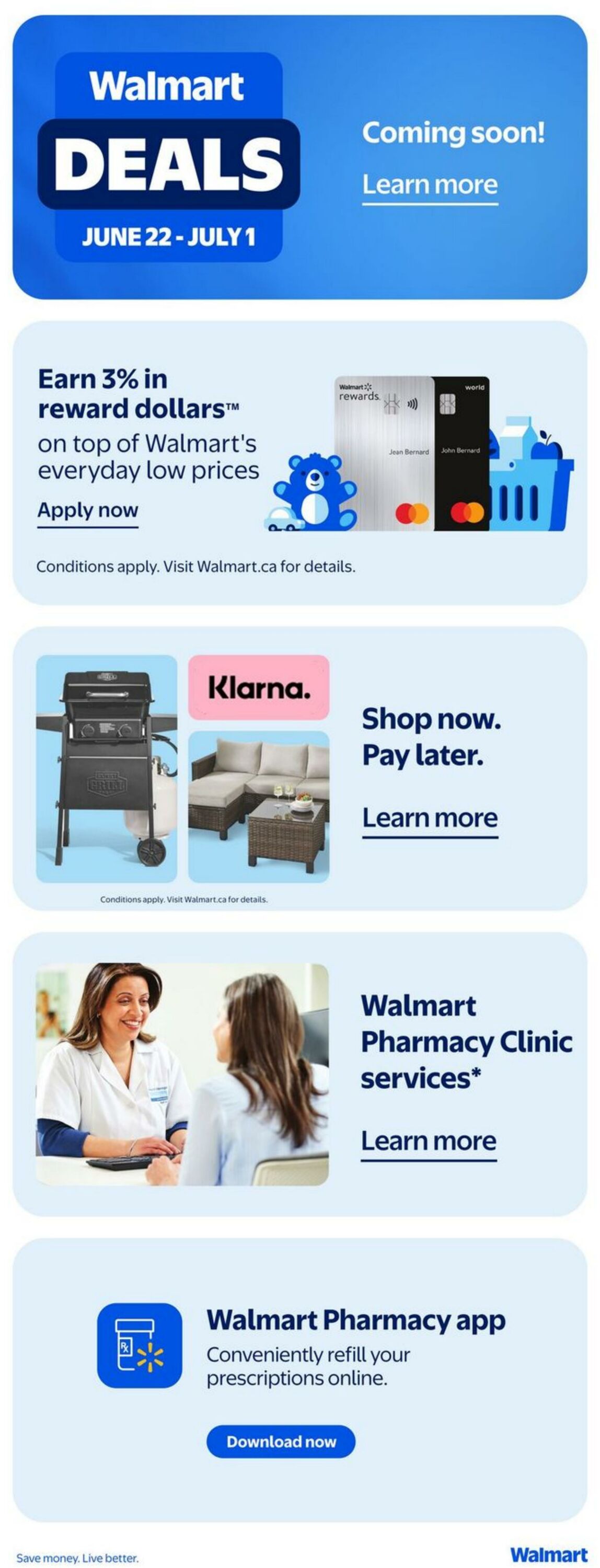 Flyer Walmart 18.06.2026 - 24.06.2026