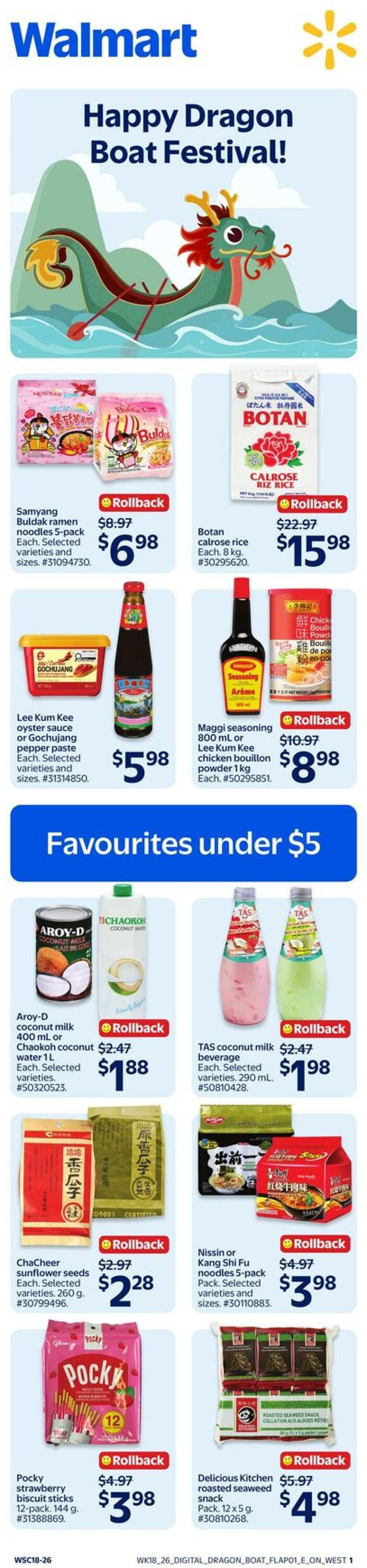 Flyer Walmart - Grocery Flyer 28 May 2026 - 24 Jun 2026