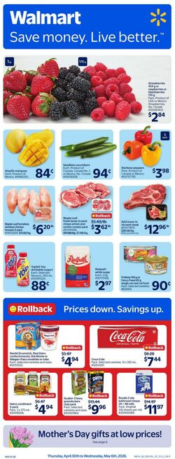 Flyer Walmart 30.04.2026 - 06.05.2026