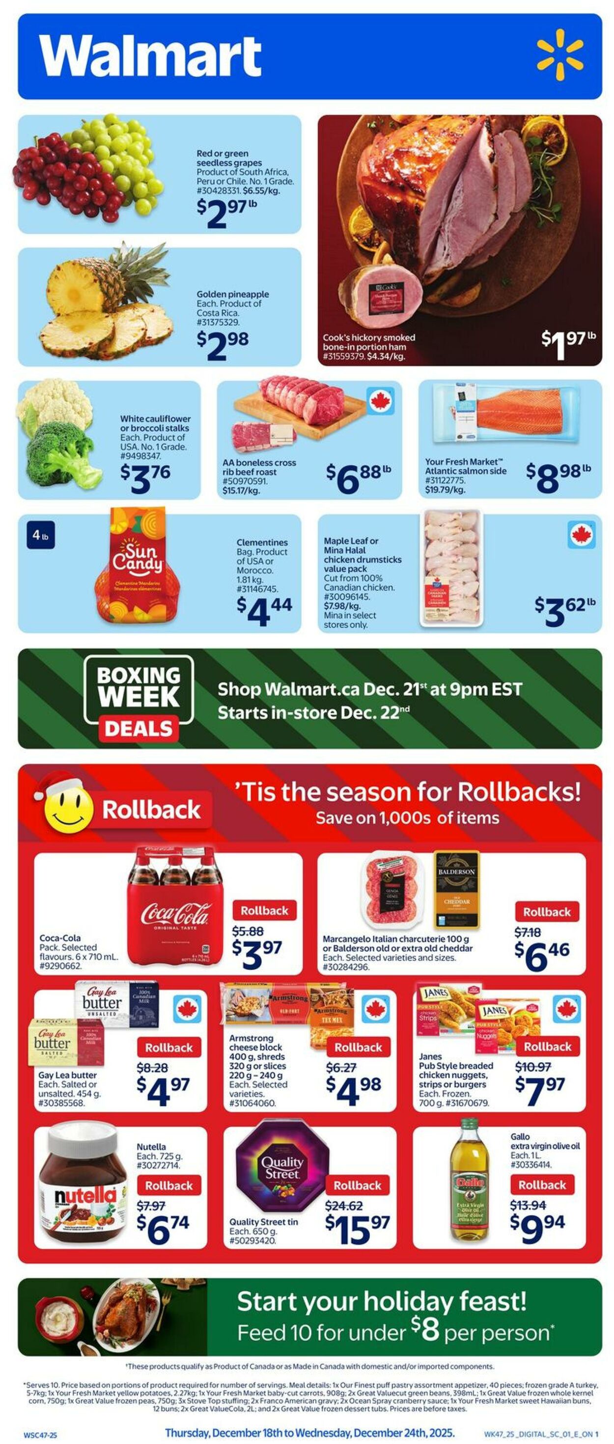 Flyer Walmart 18.12.2025 - 24.12.2025