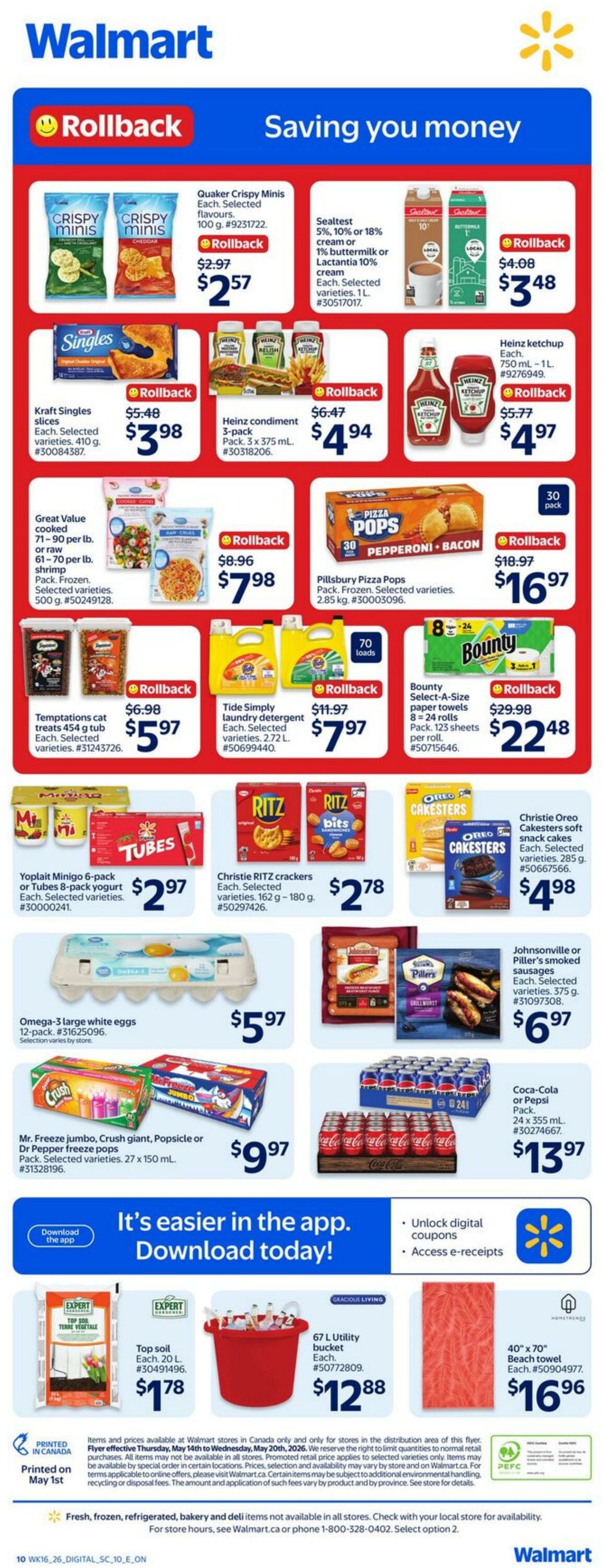 Flyer Walmart 14.05.2026 - 20.05.2026