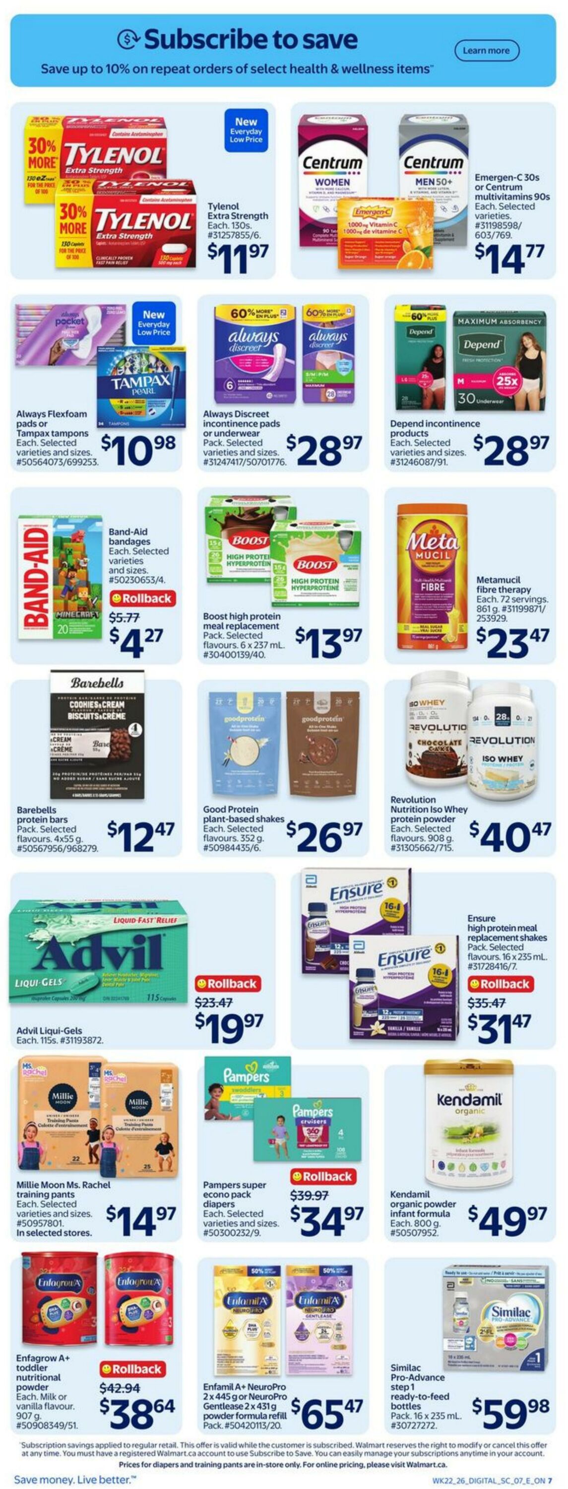 Flyer Walmart 25.06.2026 - 01.07.2026