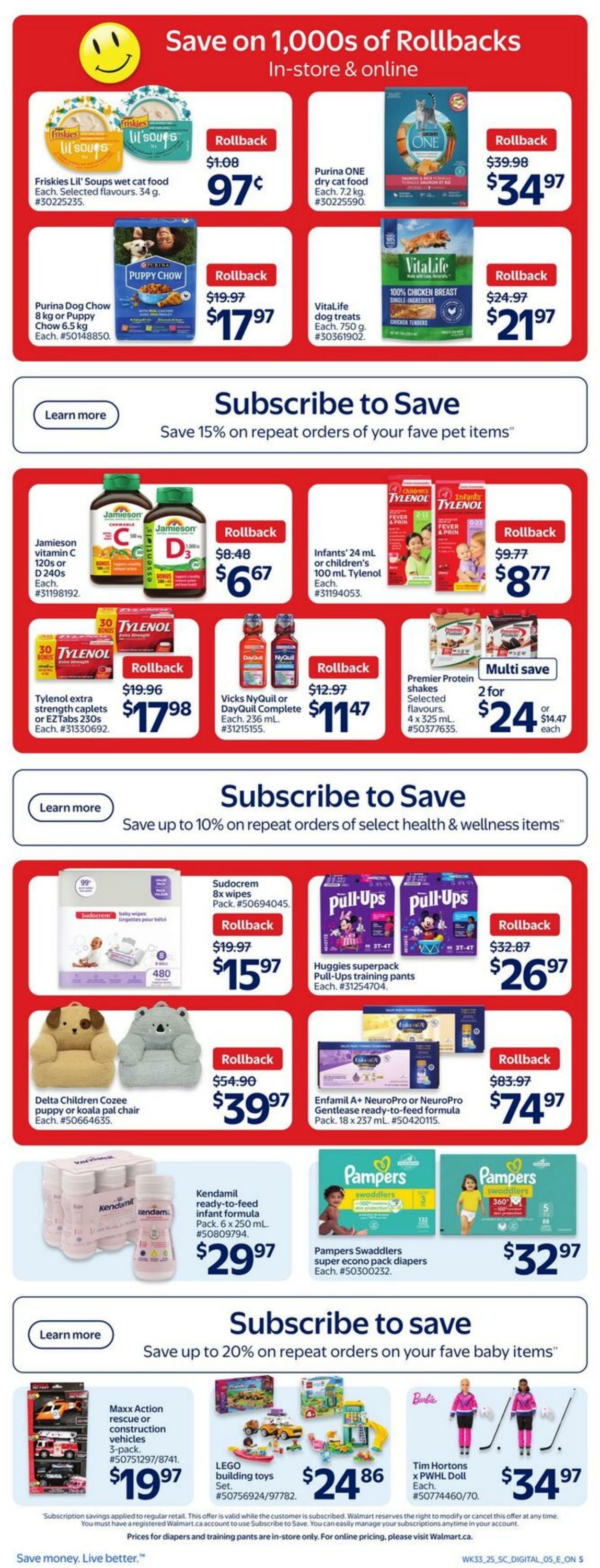 Flyer Walmart 11.09.2025 - 17.09.2025