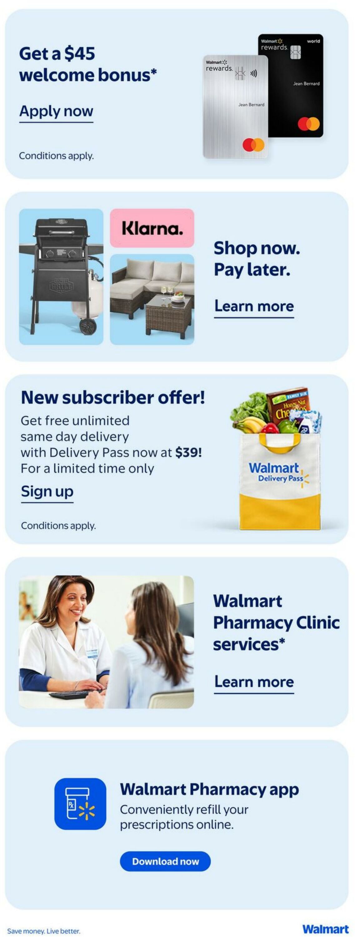 Flyer Walmart 11.09.2025 - 17.09.2025