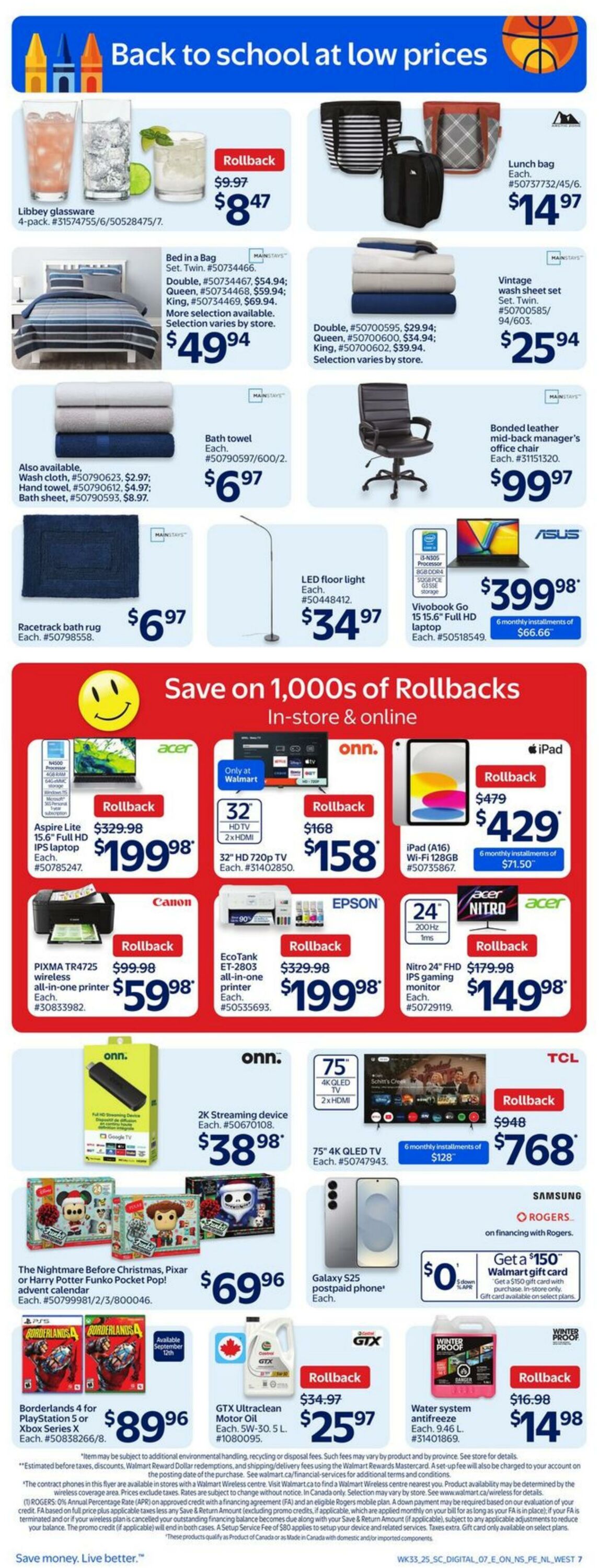 Flyer Walmart 11.09.2025 - 17.09.2025