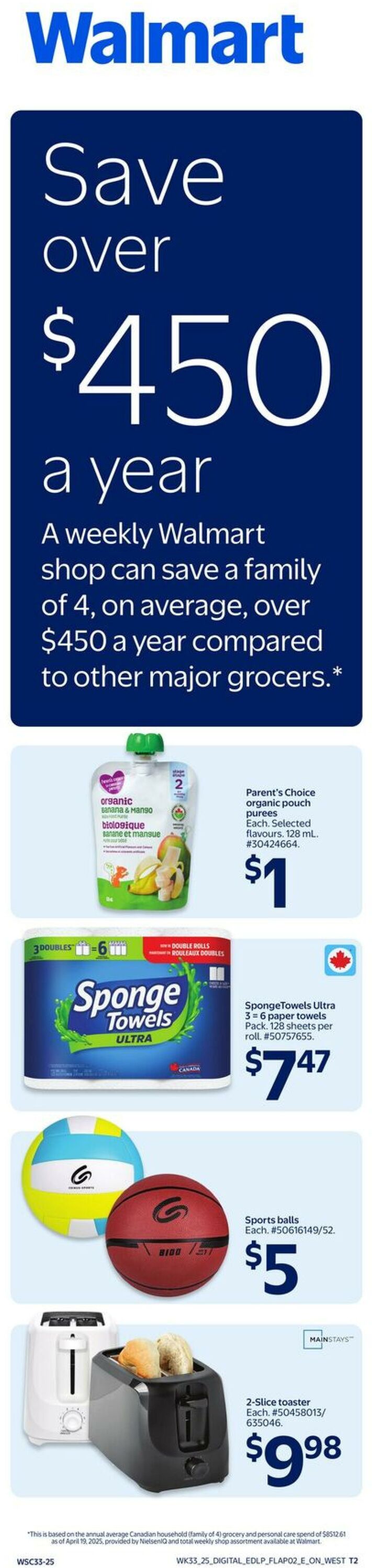 Flyer Walmart 11.09.2025 - 17.09.2025
