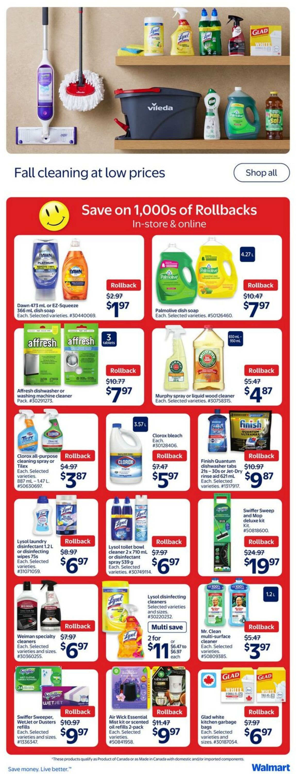 Flyer Walmart 11.09.2025 - 17.09.2025