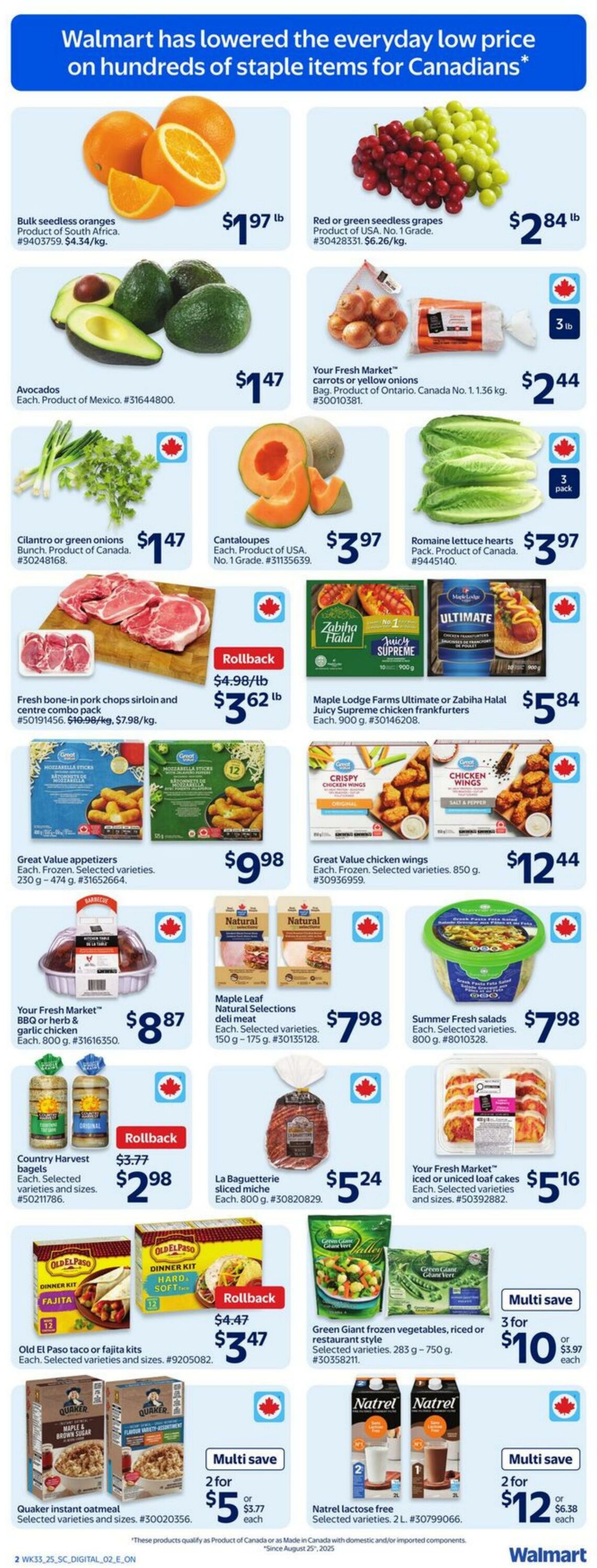 Flyer Walmart 11.09.2025 - 17.09.2025