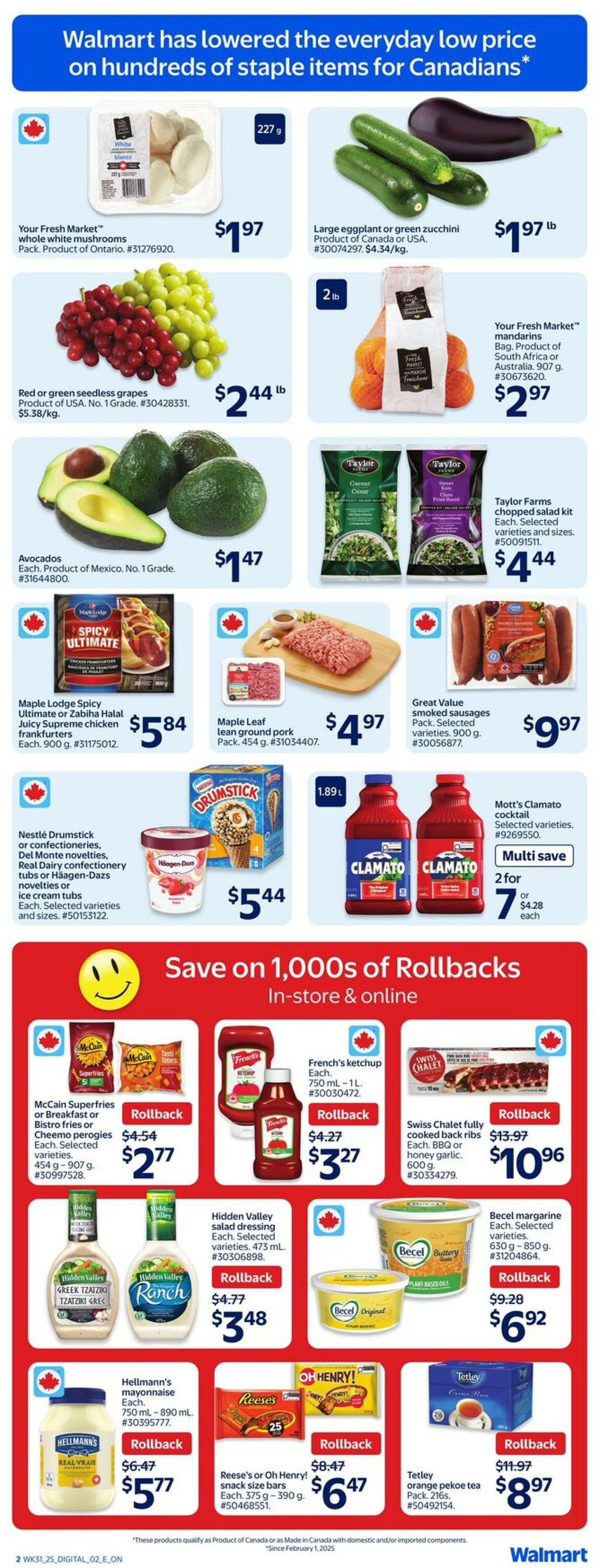 Flyer Walmart 28.08.2025 - 03.09.2025
