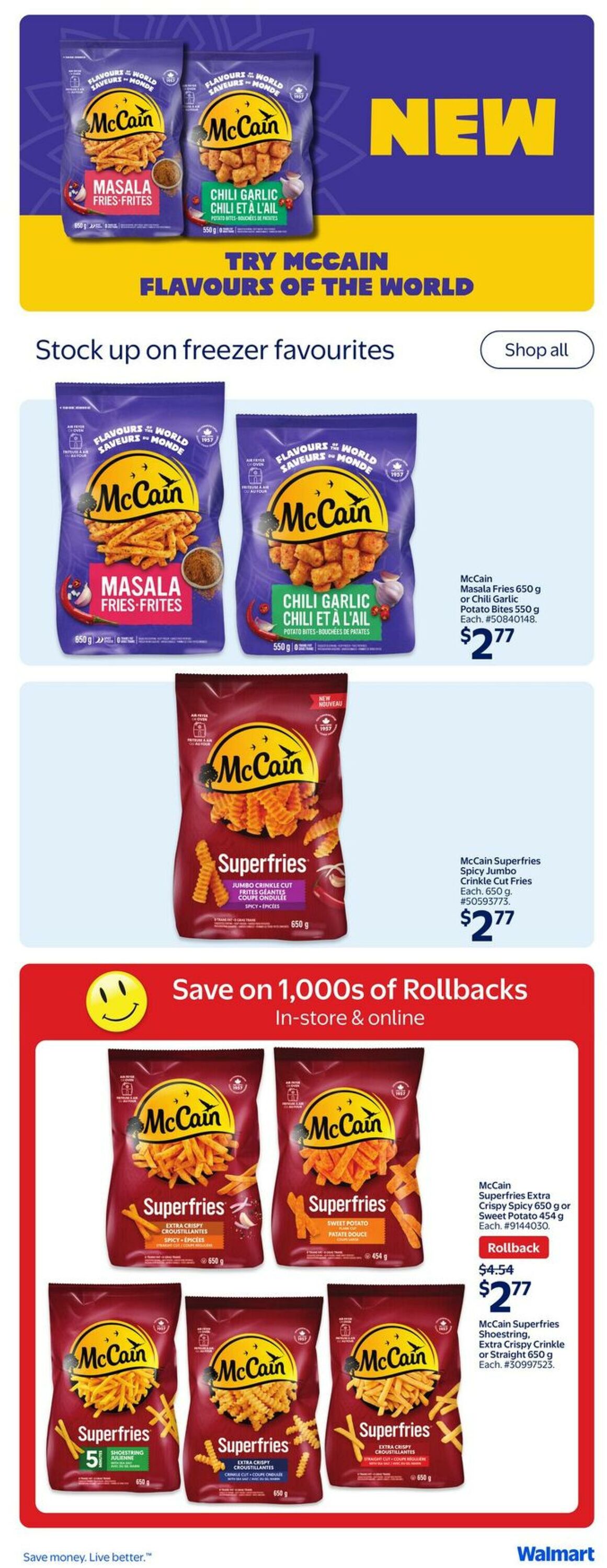 Flyer Walmart 28.08.2025 - 03.09.2025