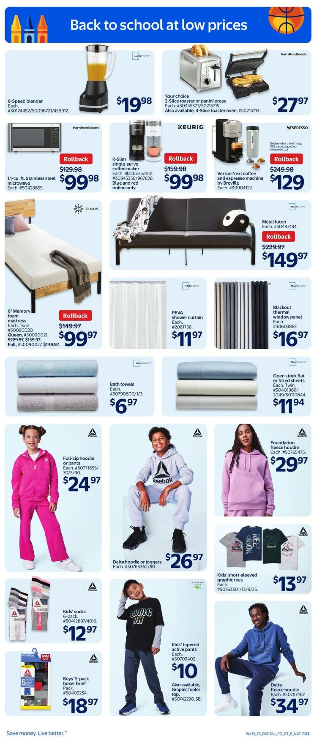 Flyer Walmart 28.08.2025 - 03.09.2025
