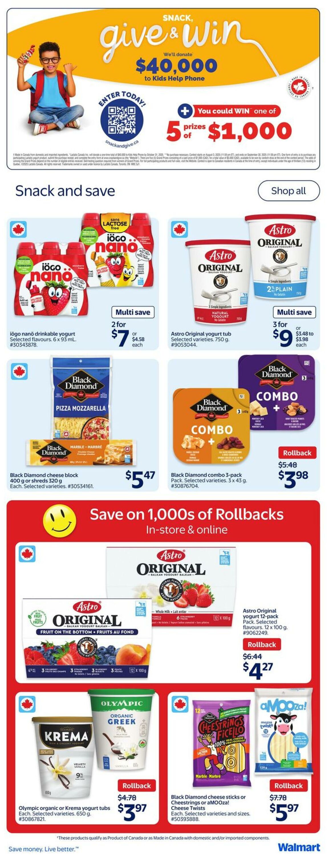 Flyer Walmart 28.08.2025 - 03.09.2025
