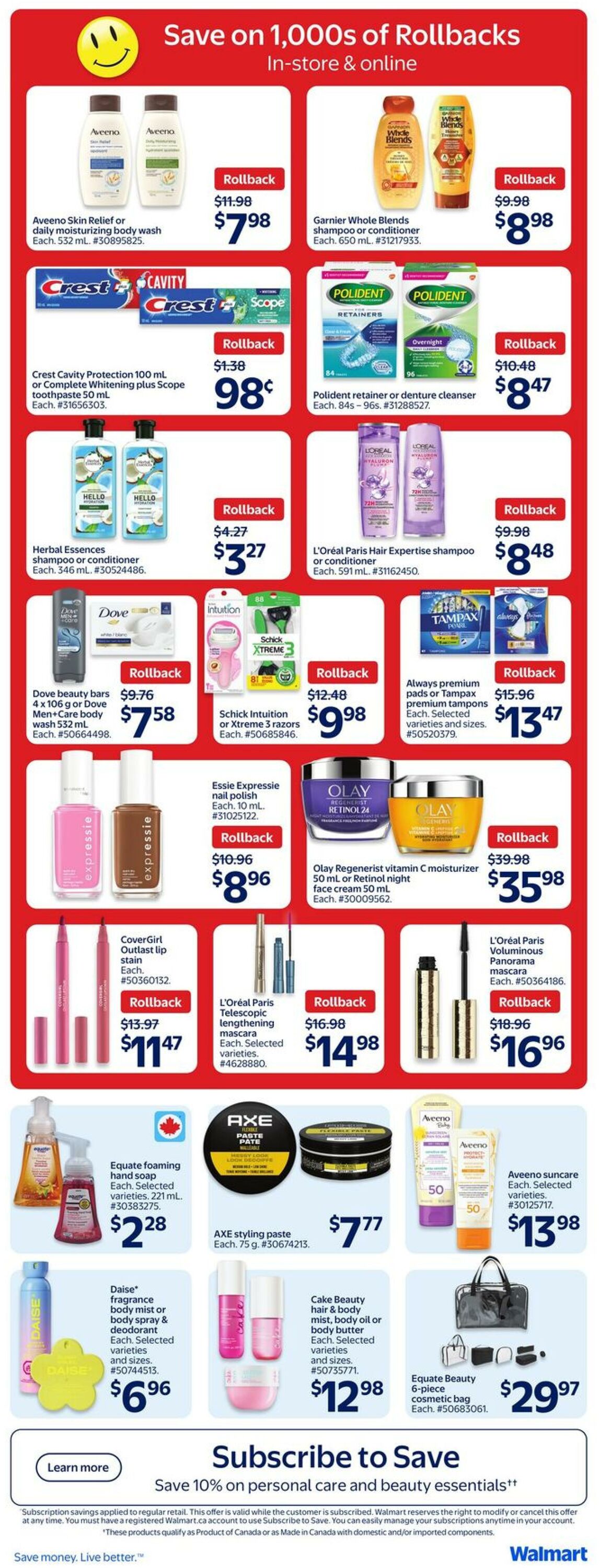 Flyer Walmart 28.08.2025 - 03.09.2025