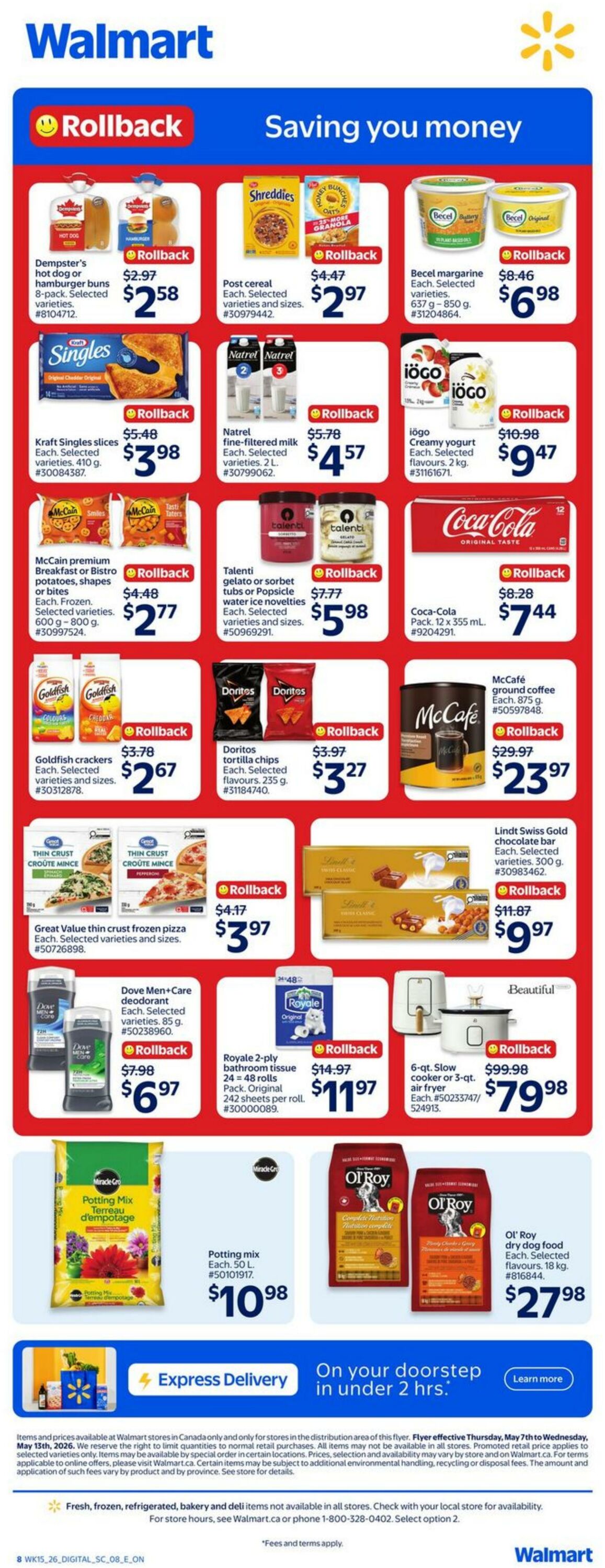 Flyer Walmart 07.05.2026 - 13.05.2026