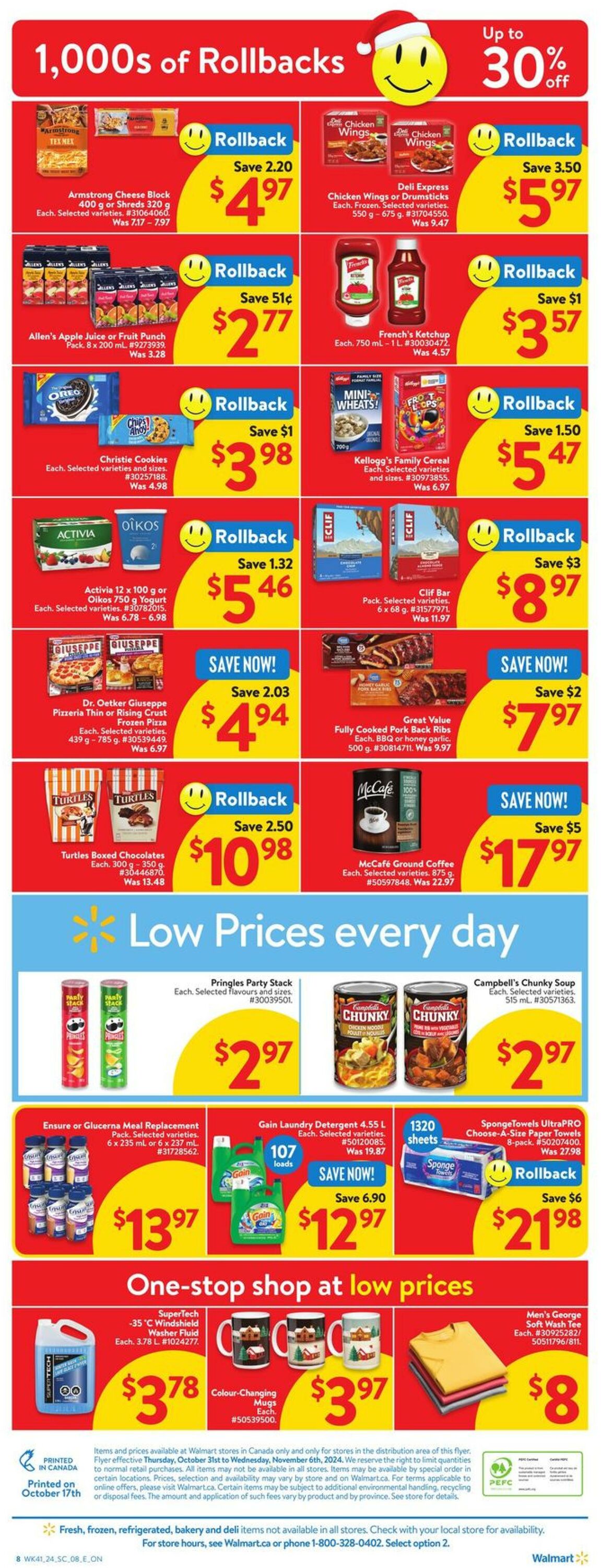 Flyer Walmart 31.10.2024 - 06.11.2024