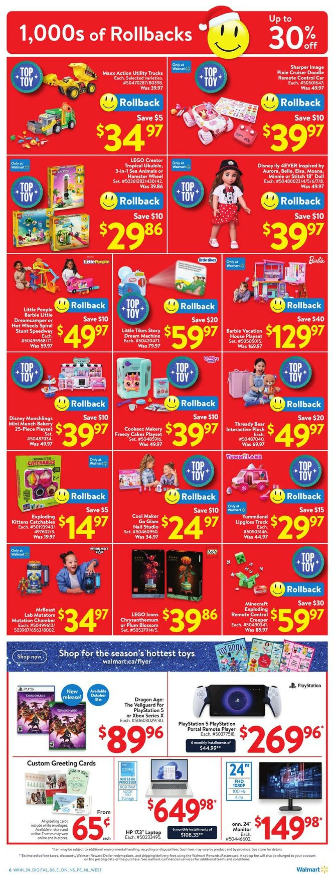 Flyer Walmart 31.10.2024 - 06.11.2024