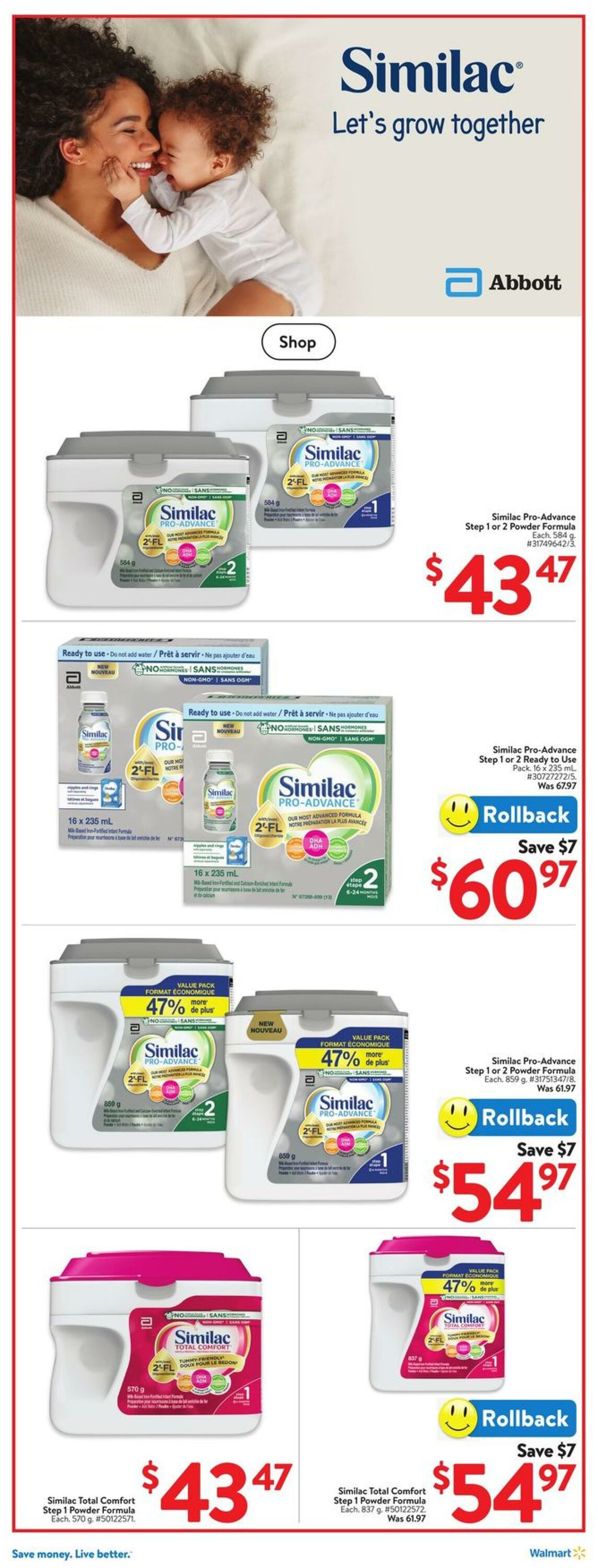 Flyer Walmart 31.10.2024 - 06.11.2024