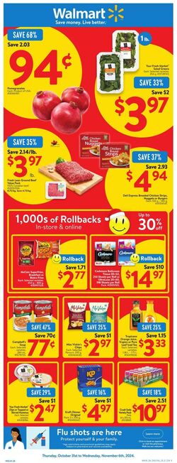 Flyer Walmart 03.11.2022 - 09.11.2022