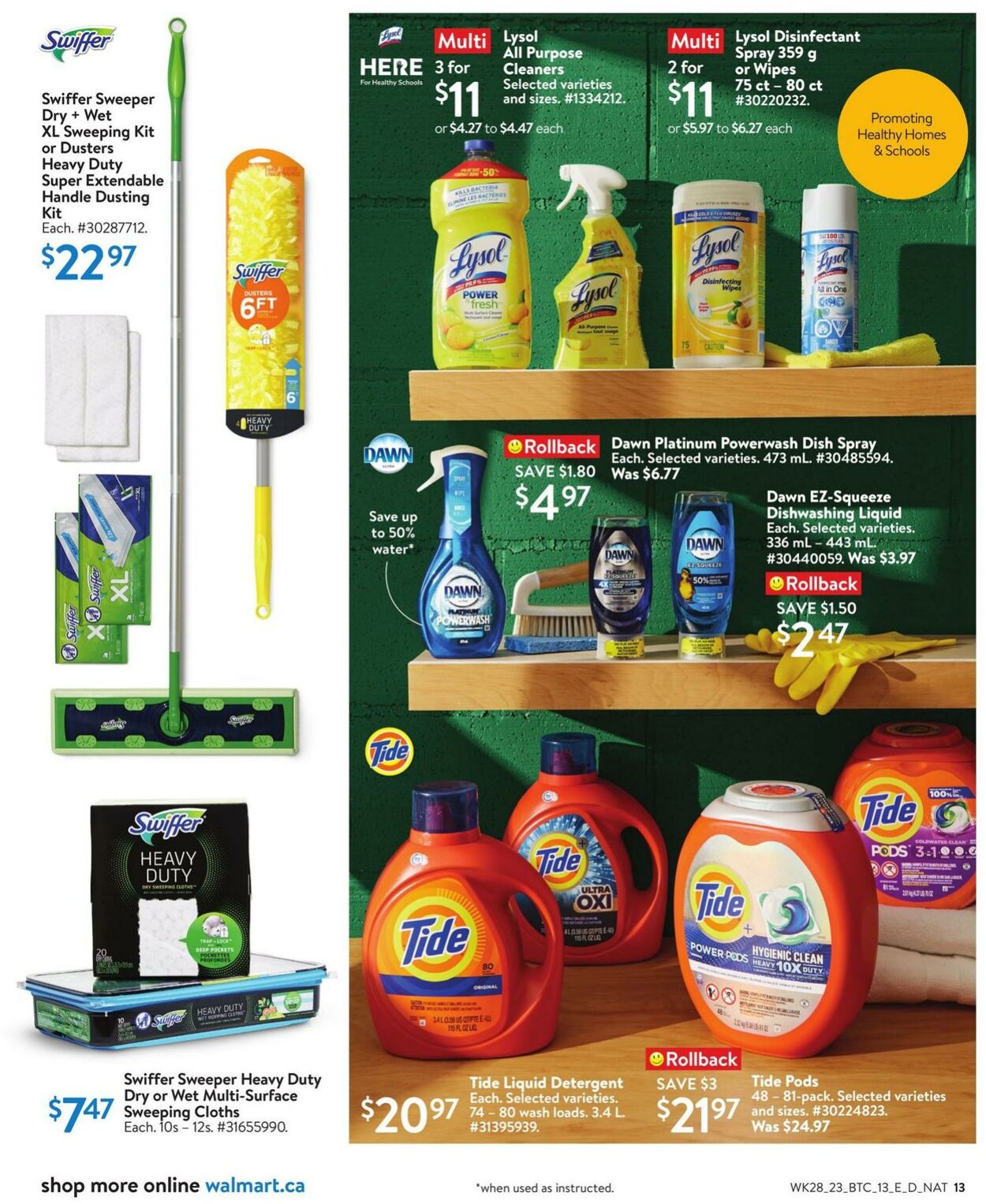 Flyer Walmart 03.08.2023 - 06.09.2023