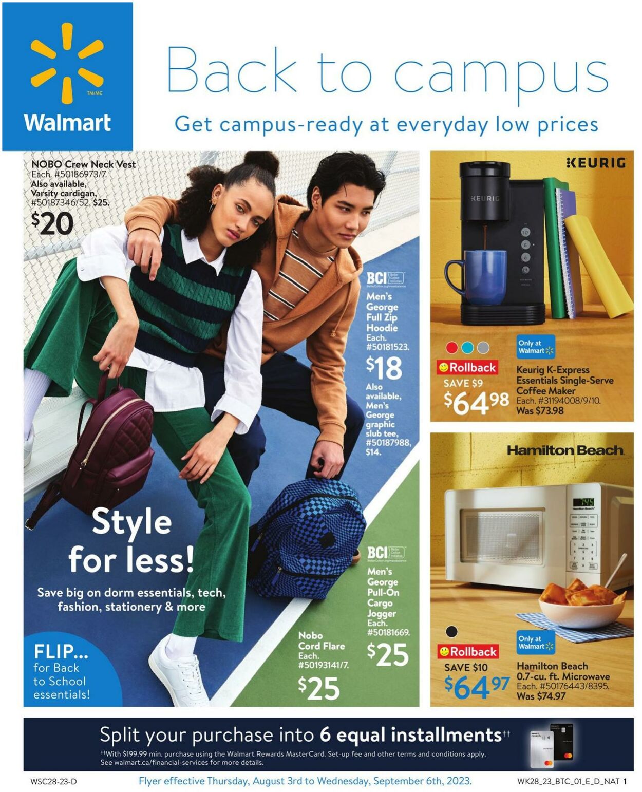 Flyer Walmart 03.08.2023 - 06.09.2023