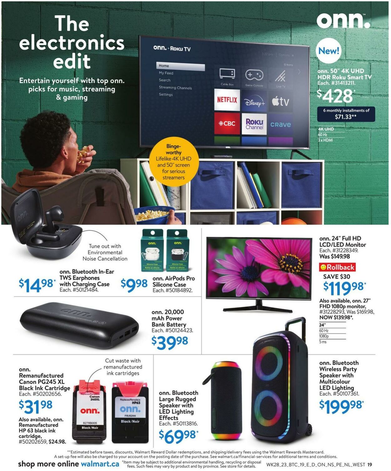 Flyer Walmart 03.08.2023 - 06.09.2023